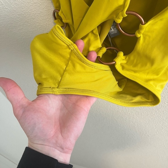 Aerie Yellow One-Piece Swimsuit - Picture 6 of 6